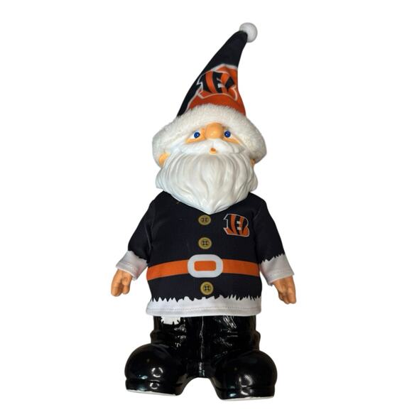 NFL Forever Collectables Cincinnati Bengals Santa Gnome - Picture 1 of 5